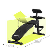 Zipro Hantelbank Volume, Fitnessbank mit 6-Fach verstellbare Rückenlehne und 2-Fach verstellbaren Curlpult, Fitnessgeräte für Zuhause inkl. 2 Seilen, Multifunktion Sit up bank, 230kg