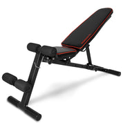 MULTIFUNKTIONSTALENT! Profihantel Klappbare 3 in 1 Studio Hantelbank, NEU - Sitz 2-fach verstellbar, Intelligentes Klappsystem, kein Aufbauen notwendig, Pin- gesichertes Verstellsystem, inklusive dem neuen 24-seitigen Trainingsratgeber mit 33 Übungsbeispi