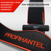 MULTIFUNKTIONSTALENT! Profihantel Klappbare 3 in 1 Studio Hantelbank, NEU - Sitz 2-fach verstellbar, Intelligentes Klappsystem, kein Aufbauen notwendig, Pin- gesichertes Verstellsystem, inklusive dem neuen 24-seitigen Trainingsratgeber mit 33 Übungsbeispi